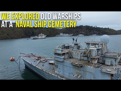 We explored old warships at a naval ship graveyard | ABANDONED