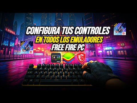 ✔️COMO CONFIGURAR TECLADO FREE FIRE PC BLUESTACKS 5, MSI, LD PLAYER 2025 (ACTUALIZADO Y COMPLETO)⚙️