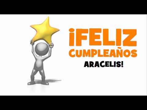 ¡FELIZ CUMPLEAÑOS ARACELIS!