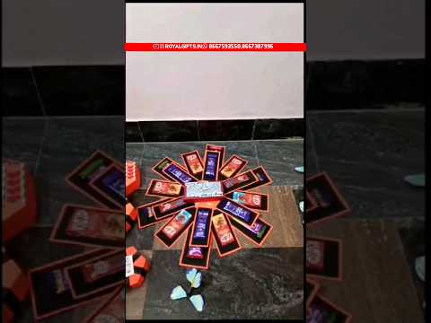 Hexagon valentines day chocolate box ||order in 8667593550,8667387996 ||#royalgifts #short #tamil