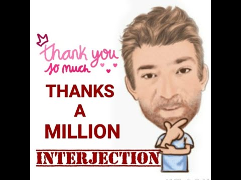 English Tutor Nick P Interjections (161) Thanks a Million - Origin