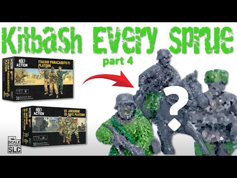 Kitbashed Bolt Action historical miniatures