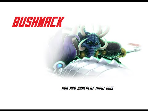 HoN Pro Bushwack Gameplay - 1938 MMR - Ep.58