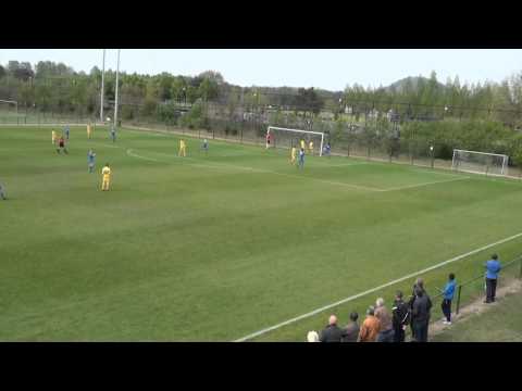 doelpunten KRC U15 en U16 vs Beveren 12 4 14