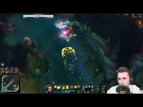 TOP DAMAGE FULL AP EZREAL SUPPORT (ITA) - League of Legends ITA #195