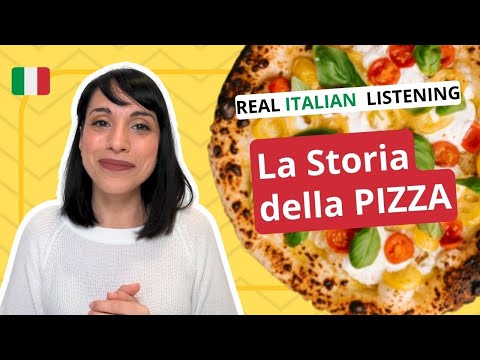 IMPROVE you Italian LISTENING SKILLS in 2 Minutes: The History of  PIZZA
