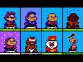 Evolution Of Mario S Sprites In Super Mario Bros 2 NES Hacks
