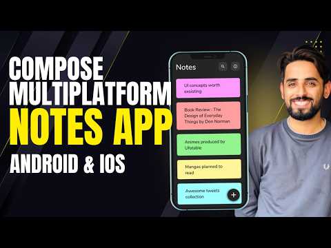 Build a Notes App with Compose Multiplatform (Android + iOS) | Full Tutorial