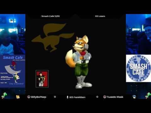 Smash Cafe 4 - BillyBoPeep (Fox) vs Tuxedo Mask (Marth) - Winners Quarters