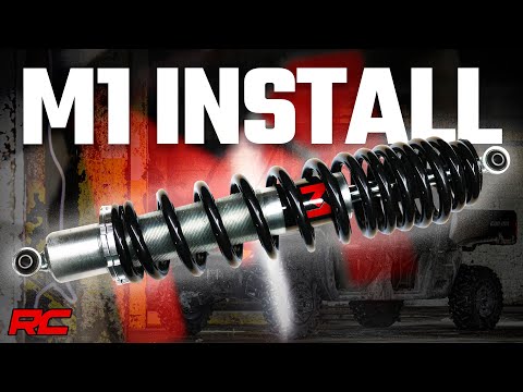 Installing Rough Country M1 Coil Over Shock with Forward Offset Arms on Can Am Defender