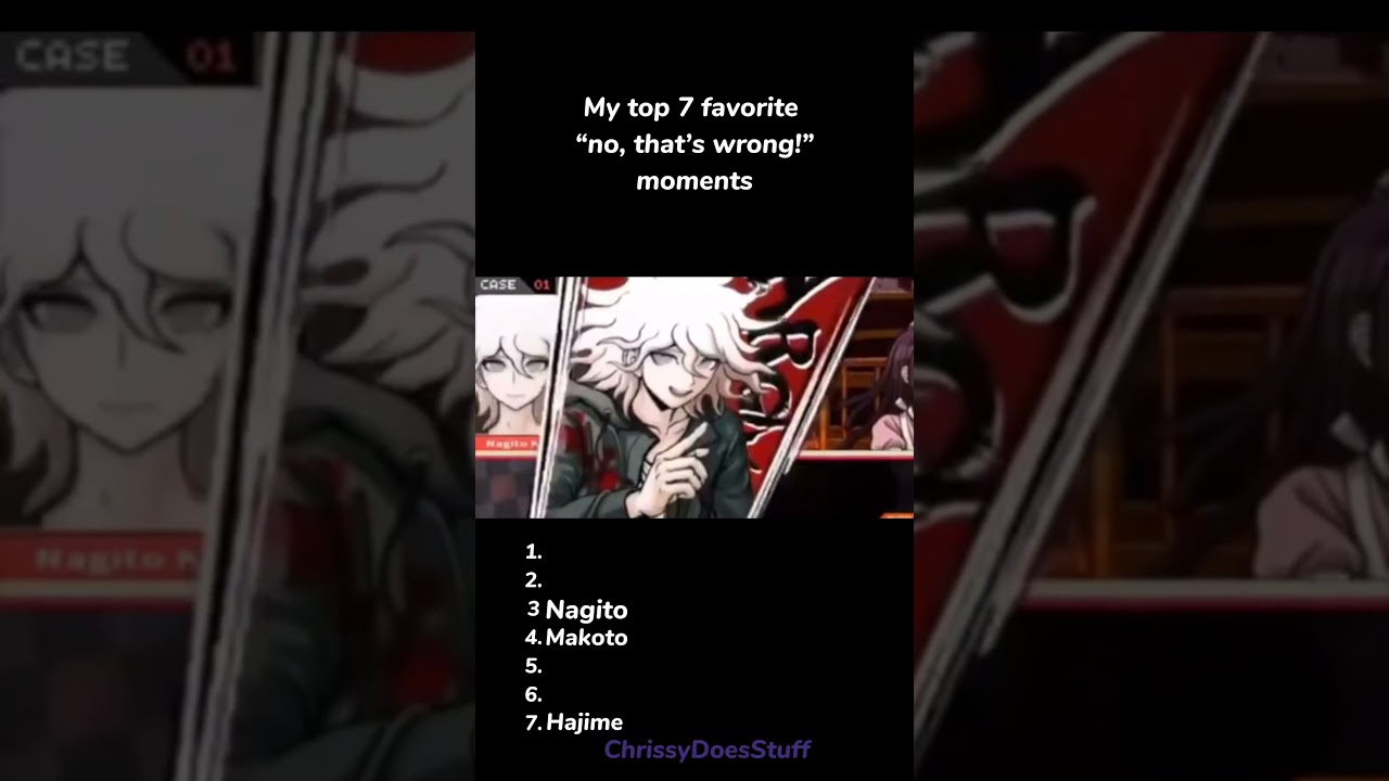 No, that’s wrong! #danganronpa #michaeljackson