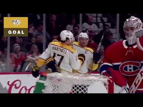 Scott Hartnell Goal vs MTL 02-10-18