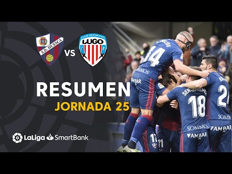 Highlights SD Huesca vs CD Lugo (2-1)