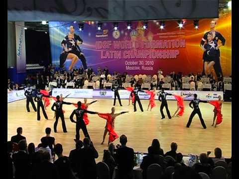 IDSF World Formation Latin Championship 2010 finale Zuvedra 1, Lithuania