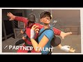 Partner Taunt: Neck Snap!
