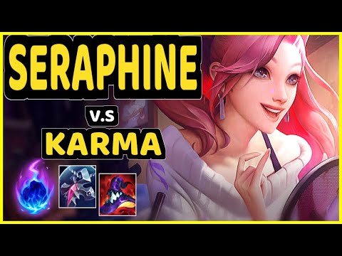 HUMANOID (SERAPHINE) vs KARMA - MID CHALLENGER GAMEPLAY - EUW