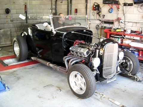 POOBAA'S HOT ROD 1932 FORD 396 TRIPOWER 366RWHP 426TQ DYNO TEST