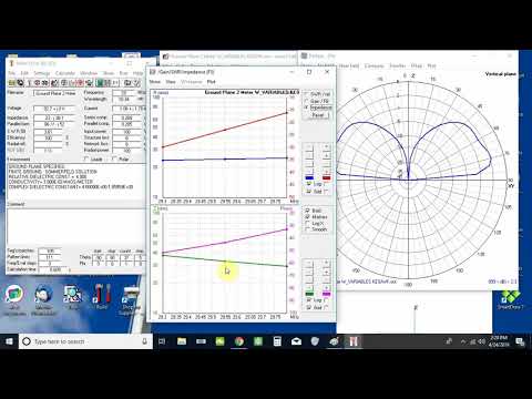 Modeling a Ground Plane Antenna with 4NEC2 Part 5