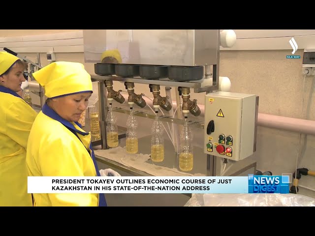 «Экономический курс справедливого Казахстана»: К.Токаев выступил с Посланием народу