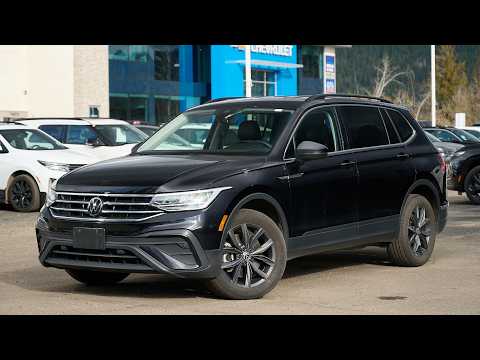 2024 Volkswagen Tiguan Comfortline 4MOTION in Black for sale at Salmon Arm Chevrolet Buick GMC in Salmon Arm, BC