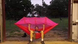 (:Review:) Ultralight Double Hammock w/Mosquito Netting