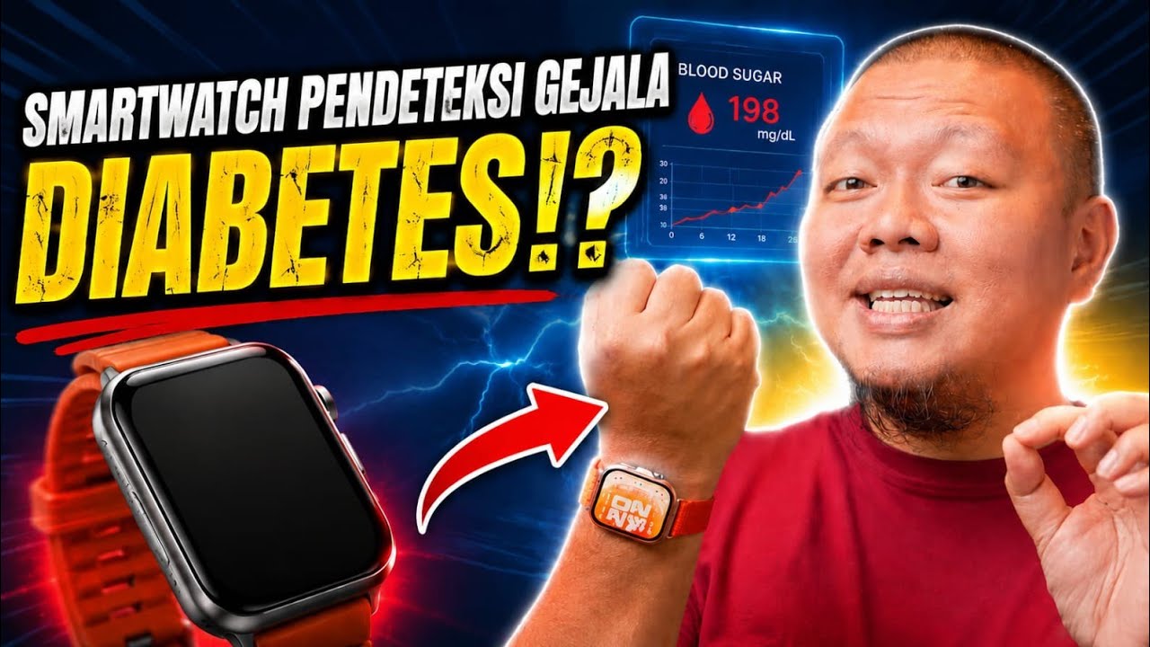 Smartwatch Pendeteksi Resiko DIABETES!? - HUAWEI WATCH FIT 5 Series