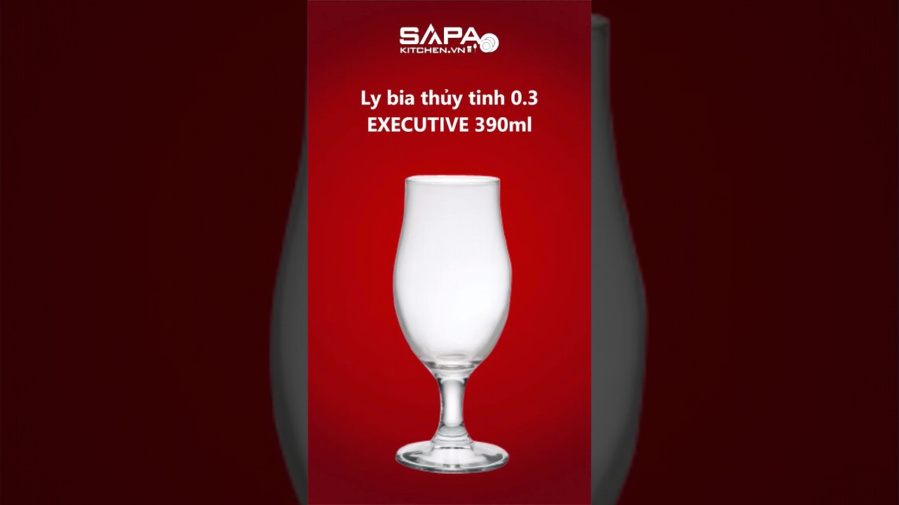 Ly bia thủy tinh 0.3 Executive 39cl