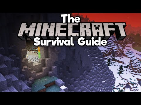 Pixlriffs - Starting A Secret Mountain Base! ▫ The Minecraft Survival Guide (Tutorial Let's Play) [Part 293]