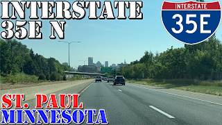 I-35E North - St. Paul - Minnesota - 4K Highway Drive