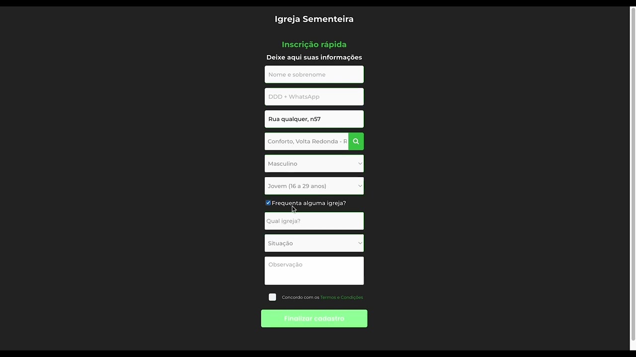 5 Como cadastrar semente no Sementeira Digital