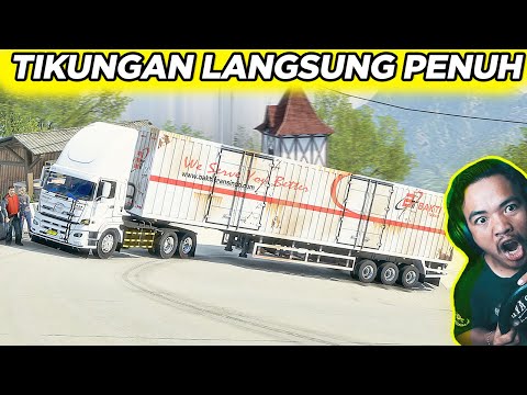 🔥Misi Berat Truk Hino Bakti Trans 🚛 Menaklukkan Sitinjau Lauik! - Ets2