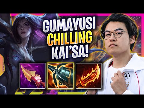 T1 GUMAYUSI CHILLING WITH KAI'SA! - T1 Gumayusi Plays Kai'sa ADC vs Corki! | Season 2024