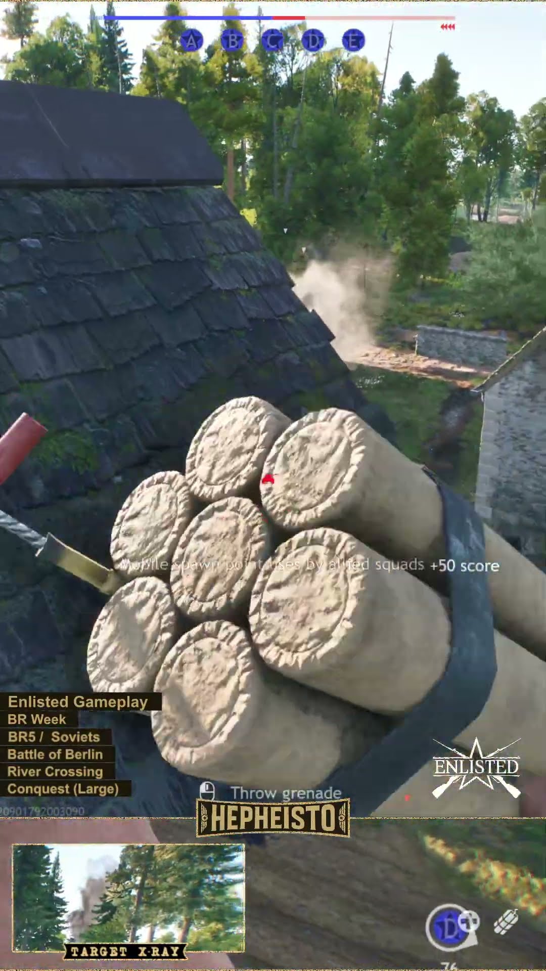 Assaulter eliminates Panzer Panther G with Explosion Pack