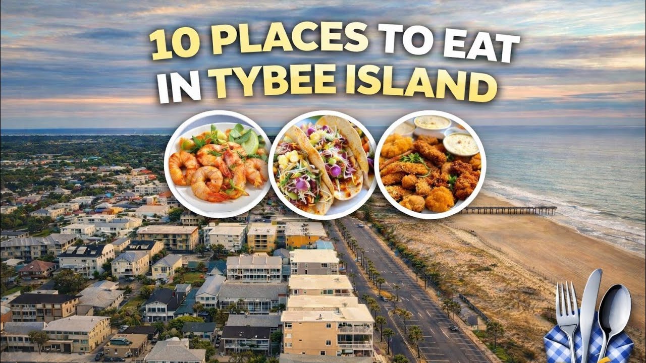 10 Places to Eat in Tybee Island