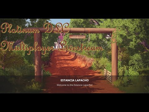 Farming Simulator 17 - Platinum DLC - Estancia Lapacho livestream