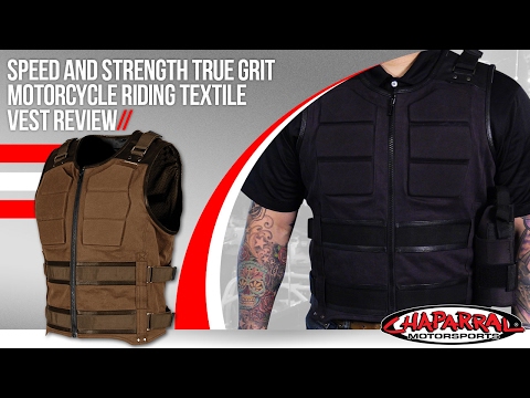 Speed And Strength True Grit Motorcycle Riding Textile Vest Review
