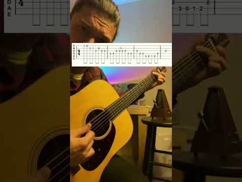 Billy Strings Inspired Bluegrass Lick #guitar #acousticguitar #billystrings