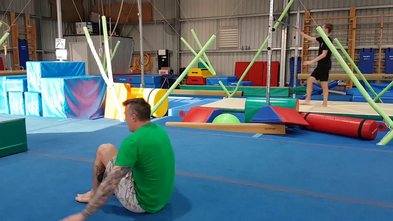 sitting back handspring