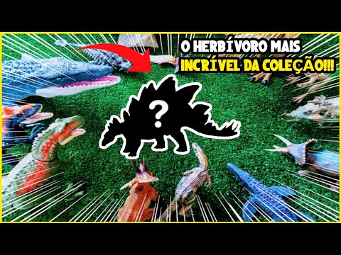 Um Dos Dinossauros Mais Incríveis da Coleção! Estegossaurus Dino Escape Mattel!