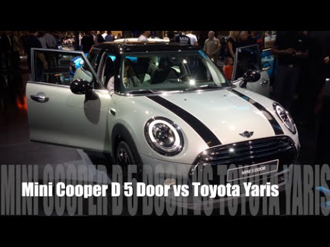 Mini Cooper D 5 Door 2015 vs Toyota Yaris 2015