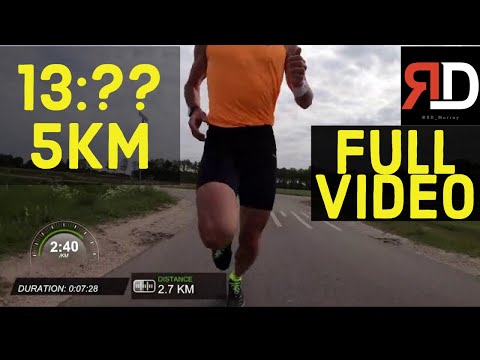 My FASTEST 5KM  EVER ||  FULL Video .RAW footage