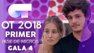 "QUÉDATE EN MADRID" - MIKI y MARÍA | Primer pase de micros Gala 4 | OT 2018