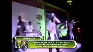 Middle East Tour III 2014 Live On Filipino TV Lel Brothas, Dru Dizz, International DJ unknown