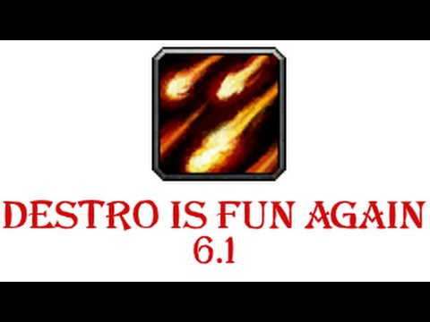 Destro lock is fun again: some duels and arenas 6.1 WoD