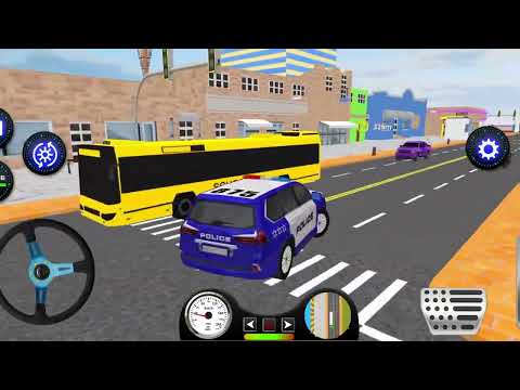 US Police Prado Parking 3D | Android Gameplay FHD+