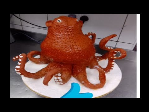 super octopus cake. #dubai #cakes #3d