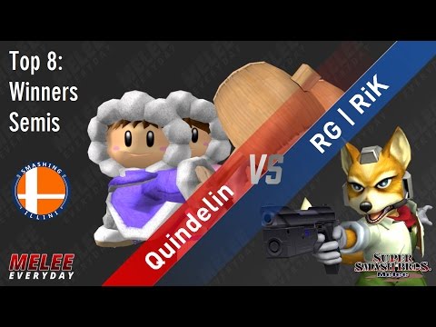House of Paign 12 - Quindelin (Ice Climbers) vs. RG | RiK (Fox) - SSBM - Top 8, WS