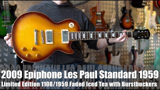 Video thumbnail for This 50 Year Anniversary Epiphone 1959 Les Paul Standard is cool! by George V Guitars