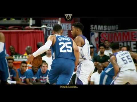 Number 1 Draft Pick Ben Simmons 2016 NBA Summer League Highlights vs Los Angeles Lakers
