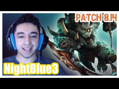 Nightblue3 | RENGAR vs WUKONG | RENGAR Jungle | Challenger Gameplay | Patch 8.14